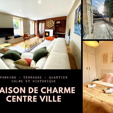 Le Capella, Magnifique Maison Au Calme Avec Garage Caen Exterior photo
